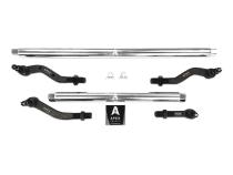 Heavy Duty Polished Aluminum Tie Rod and Drag Link Axle Swap Kit 05-11, Jeep JL-JT Super Duty Note: This No-Flip kit is for Axle Upgrade Options Only Apex Chassis