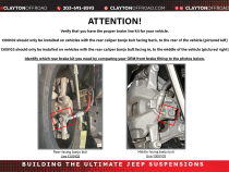 Jeep Wrangler Rear Brake Lines 392 4Xe XR 2021+ JL Clayton Offroad