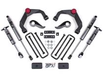 20-24 Silverado/Sierra 2500/3500 HD 3 Inch Adventure Series OE Key 84634344 Without Overloads Fox Adventure Shocks Zone Offroad