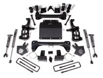 20-24 Silverado/Sierra 2500/3500 HD 5 Inch Lift Kit With Overload Fox Adventure Shocks Zone Offroad
