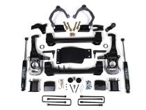 19-24 Silverado/Sierra 1500 4WD 6 Inch Lift Kit Fox Adventure Shocks Zone Offroad