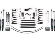94-99 Dodge RAM 1500 5 Inch Coil Spring Lift Kit With Nitro Shocks Zone Offroad