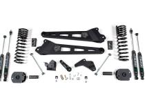 14-18 RAM 2500 4 Inch Replacement Radius Arm Lift Kit Gas With Nitro Shocks Zone Offroad