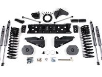 19-24 RAM 2500 4.5 Inch Radius Arm Bracket Diesel 6-Bolt T-Case Adventure Shocks Zone Offroad