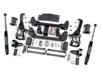 2014 Ford F-150 6 Inch Lift Kit 4 Inch Rear Block With Nitro Shocks Zone Offroad