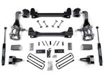 2014 F-150 2WD 6 Inch Lift Kit 4 Inch Rear Block With Nitro Shocks Zone Offroad