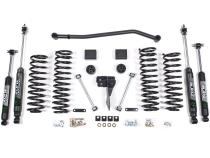 12-18 Jeep Wrangler JK 4 Door 4 Inch Coil Spring Lift Kit With Nitro Shocks Zone Offroad