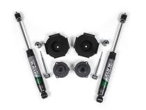 10-23 Toyota 4Runner 3 Inch Suspension Lift Kit 1.5 Inch Rear Coil Spacer Front Nitro Shocks Rear Zone Offroad