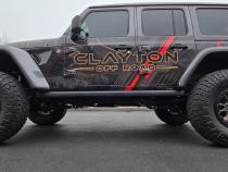 Jeep Wrangler Adjustable Rear Track Bar 18 and Up JL Clayton Off Road