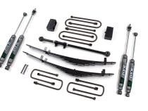 00-05 Ford Excursion 4 Inch Leaf Spring Lift Kit With Nitro Shocks Zone Offroad
