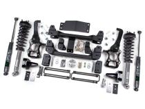 2014 Ford F-150 4 Inch Lift Kit With Nitro Shocks Zone Offroad
